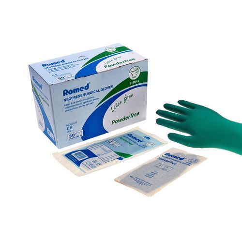 Guanto senza lattice - SGNEO-065 - Romed Holland - per chirurgia / senza polvere / sterile