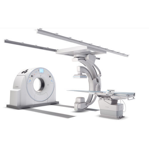 Sistema di fluoroscopia digitale - Alphenix 4D CT - Canon Medical System U.S.A - per radiografia multidisciplinare / con amplificatore di brillanza a soffitto