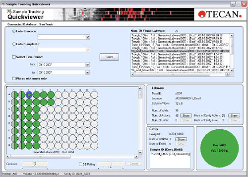 Software da laboratorio - Freedom EVOware® - Tecan - di pipettaggio / di analisi di campioni / automatizzato