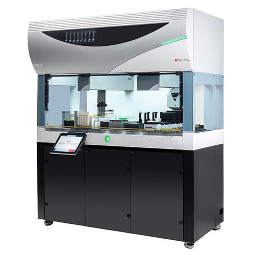 Sistema di automazione di laboratorio tramite pipettaggio - Fluent®  - Tecan - robotizzata / con lettore di codici a barre / con touch screen