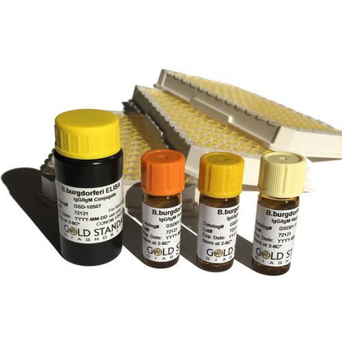 Kit di test d'IgG - GSD series - Gold Standard Diagnostics - della Borrelia burgdorferi / ELISA