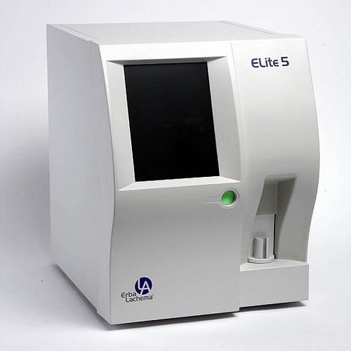 Analizzatore ematologico automatico - ELite 5 - Erba Lachema - da banco / 26 parametri / con differenziazione di 5 parti