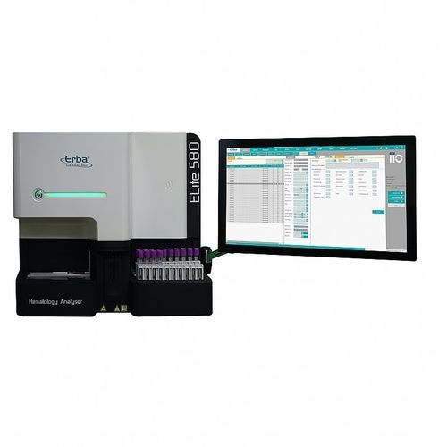 Analizzatore ematologico automatico - ELite 580 - Erba Lachema - compatto / 29 parametri / con differenziazione di 5 parti