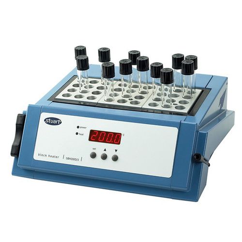 Scaldaprovette da laboratorio digitale - BH-200D-3-120  - Cole-Parmer - da banco / per tubi