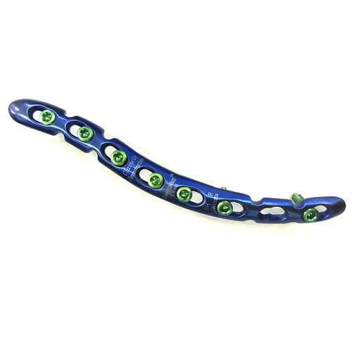 Placca di compressione per clavicola - HJ-Small LCP 03 - Health-Joy Medical - bloccata / non bloccata / in titanio