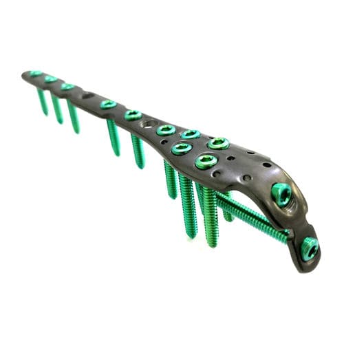 Placca di compressione per ulna - HJ-Small LOC 06 - Health-Joy Medical - prossimale / bloccata / in titanio