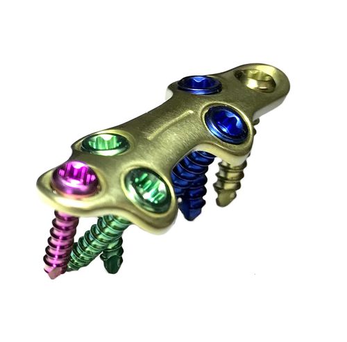 Placca per artrodesi per articolazione metatarso-falangea - HJ-VA-LOC 02 - Health-Joy Medical - distale / laterale / mediale