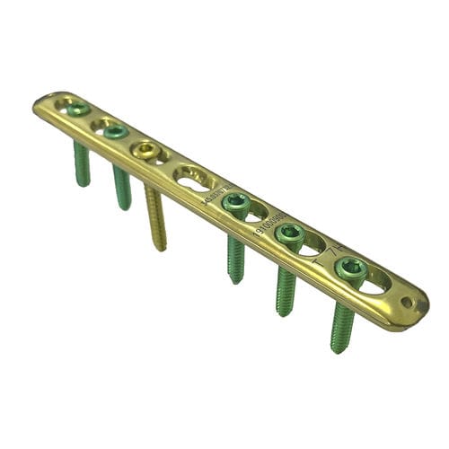 Placca di compressione per radio - HJ-Small LCP 10 - Health-Joy Medical - mediale / non bloccata / in titanio