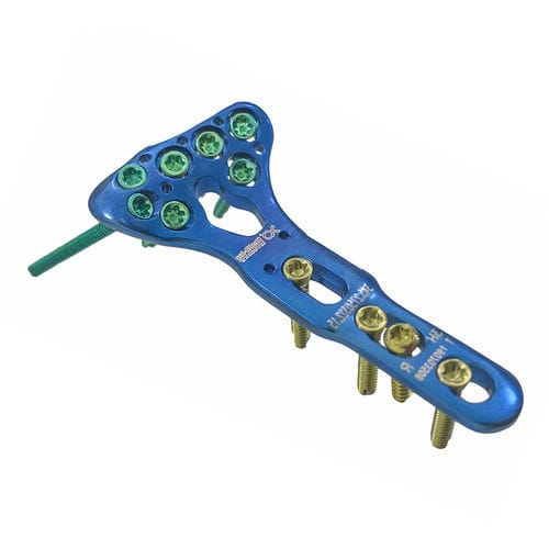 Placca di compressione per radio - HJ-Mini VA-LCP 05 - Health-Joy Medical - distale / bloccata / non bloccata