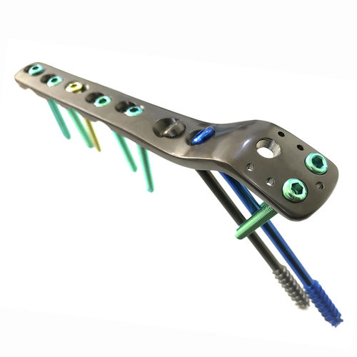 Placca di compressione per femore - HJ-Large LCP 01 - Health-Joy Medical - per trocantere / per testa del femore / prossimale