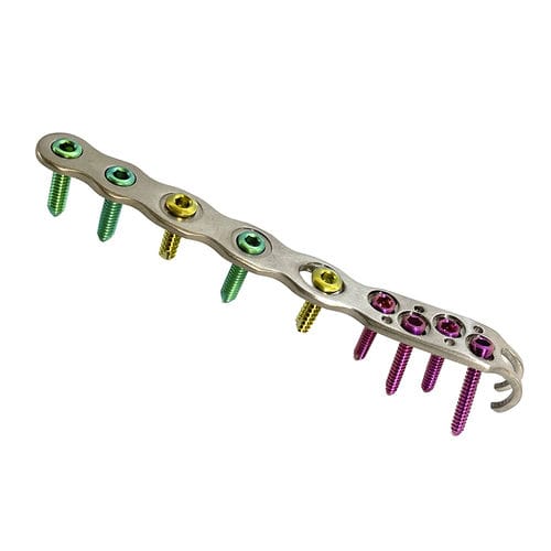 Placca di compressione per fibula - HJ-Small VA-LOC 01 - Health-Joy Medical - distale / bloccata / non bloccata