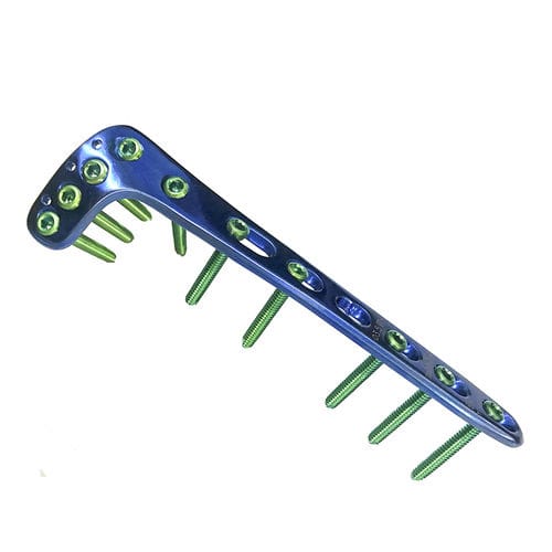 Placca di compressione per tibia - HJ-Small LCP 13 - Health-Joy Medical - distale / anterolaterale / bloccata