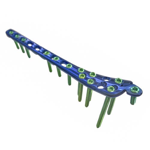 Placca di compressione per tibia - HJ-Small LCP 14 - Health-Joy Medical - per malleolo / distale / mediale