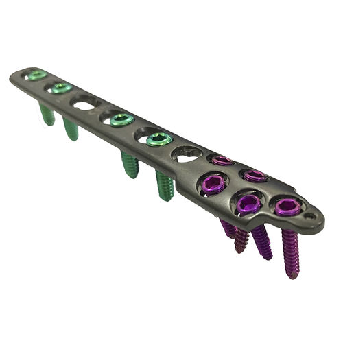 Placca di compressione per fibula - HJ-Small VA-LCP 09 - Health-Joy Medical - distale / laterale / bloccata