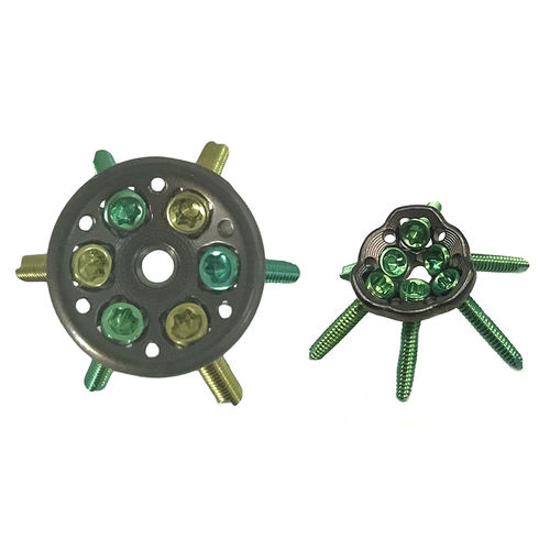Placca di compressione per metacarpo - HJ-Mini VA-LOC 04 - Health-Joy Medical - bloccata / non bloccata / in titanio