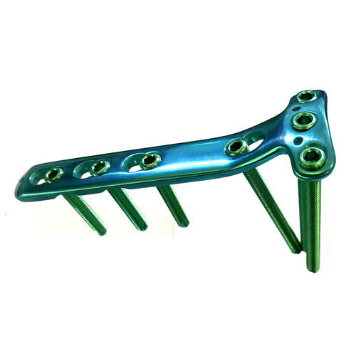 Placca di compressione per tibia - HJ-Large LCP 08 - Health-Joy Medical - prossimale / non bloccata / in titanio