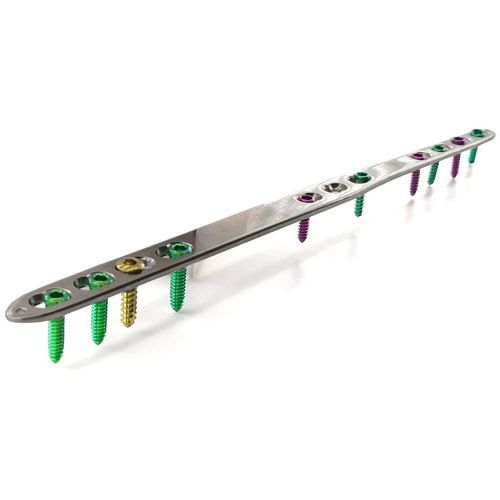 Placca per artrodesi per polso - HJ-Small Dorsal Spanning - Health-Joy Medical - per carpo / per falange della mano / per articolazione metacarpo-falangea