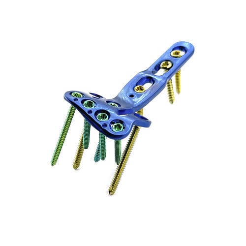 Placca di compressione per mano - HJ-Mini VA-LCP21 - Health-Joy Medical - per radio / per polso / distale