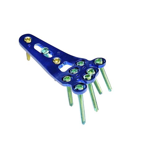 Placca di compressione per radio - HJ-Mini VA-LCP 31 - Health-Joy Medical - per polso / distale / palmare