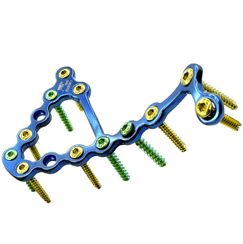 Placca di compressione per bacino - HJ-03 - Health-Joy Medical - non bloccata / in titanio / in acciaio inossidabile