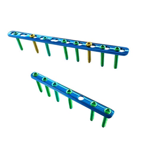 Placca di compressione per avanbraccio - HJ-Small LOC 13 - Health-Joy Medical - per fibula / distale / laterale