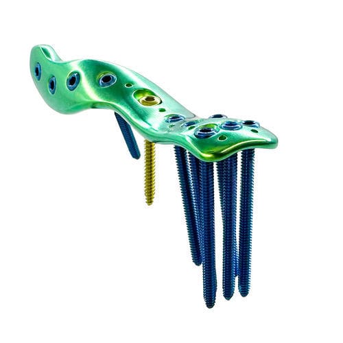 Placca di compressione per tibia - HJ-Small VA-LCP11 - Health-Joy Medical - prossimale / posteromediale / bloccata