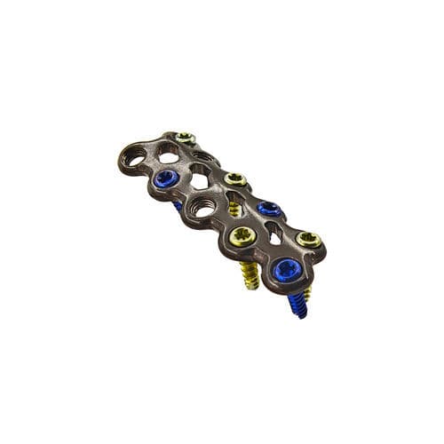 Placca di compressione per falange della mano - HJ-Micro LOC 05 - Health-Joy Medical - bloccata / in titanio