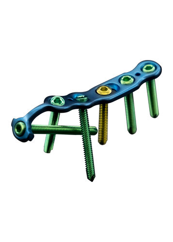Placca di compressione per tibia - HJ-Small LOC 10 - Health-Joy Medical - per malleolo / distale / mediale