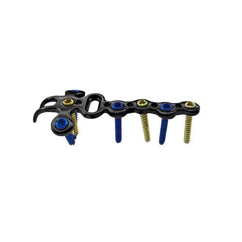 Placca di compressione per falange della mano - HJ-Micro 22 - Health-Joy Medical - bloccata / in titanio