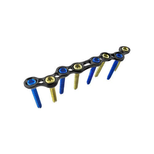 Placca di compressione per falange della mano - HJ-Micro 26 - Health-Joy Medical - bloccata / in titanio