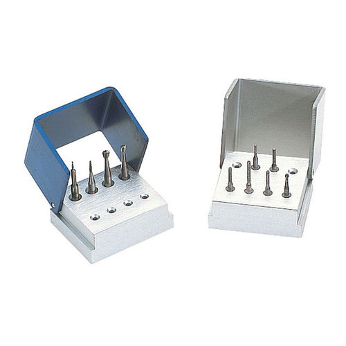 Rack per frese dentali - 1902 series - NICHROMINOX - da banco / in alluminio