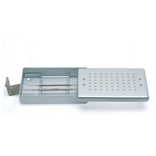 Contenitore di sterilizzazione per strumenti odontoiatrici -  187460 - NICHROMINOX - in alluminio / in silicone