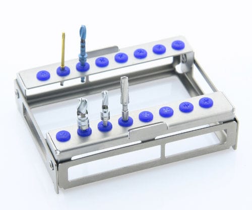 Cassetta di sterilizzazione per strumenti odontoiatrici - 500931 - NICHROMINOX - in acciaio inossidabile