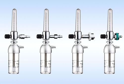 Flussometro per gas medicali - Shanghai Zhenghua Medical Equipment - per ospedali / a presa / con regolatore di pressione