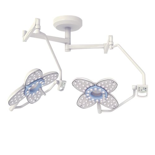 Lampada scialitica a soffitto - EXLED6500/6500 - Shanghai Zhenghua Medical Equipment - LED / 2 bracci