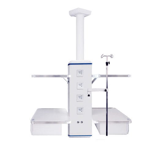 Braccio di distribuzione a soffitto - EXP-30 - Shanghai Zhenghua Medical Equipment - per terapia intensiva / per sala operatoria / modulare