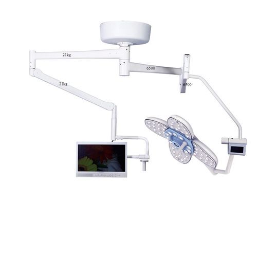 Lampada scialitica a soffitto - EXLED6500 - Shanghai Zhenghua Medical Equipment - LED / 2 bracci / 97