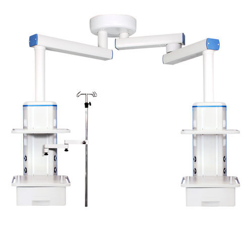 Doppio braccio di distribuzione a soffitto - EX80 - Shanghai Zhenghua Medical Equipment - per terapia intensiva / per anestesia / per sala operatoria