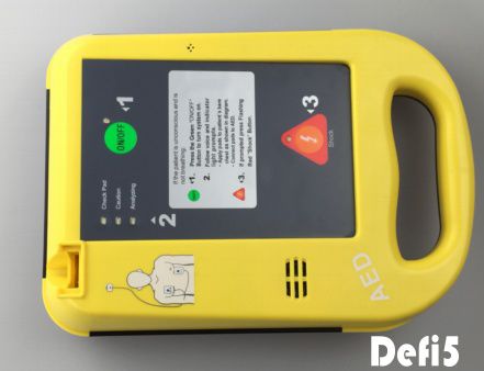 Defibrillatore esterno automatico - Defi5 - Meditech Equipment - con monitor ECG