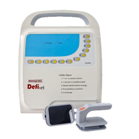 Defibrillatore esterno semiautomatico - Defi Vet - Meditech Equipment - manuale / veterinario