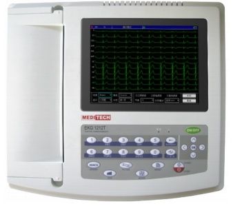 Elettrocardiografo da riposo - EKG 1212T - Meditech Equipment - 12 canali / digitale / con stampante