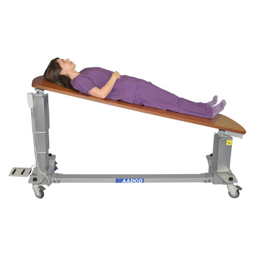 Tavolo per radiografia mobile - T-3500   - AADCO Medical - ad altezza regolabile / basculante