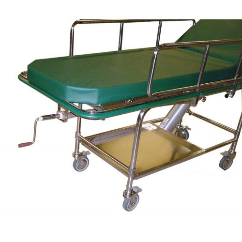 Barella con carrello da trasporto - NF-TGHC - AADCO Medical - per adulti / bariatrica / Fowler
