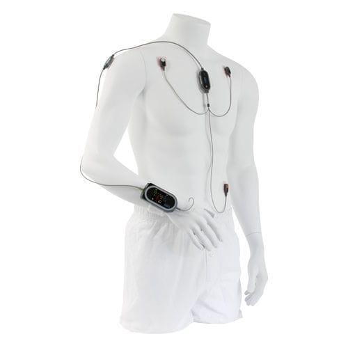 Monitor di segni vitali indossabile - ViSi  - Sotera Wireless - TEMP / ECG / di frequenza cardiaca
