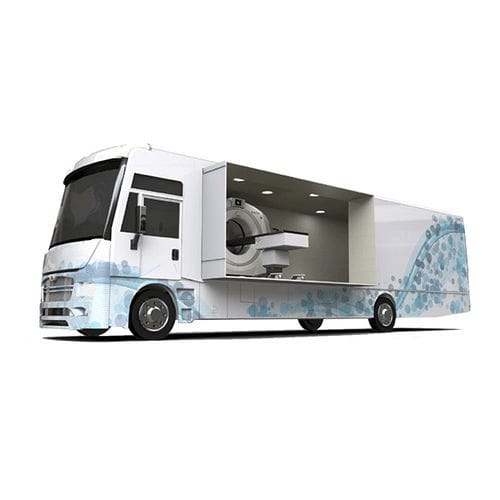 Ambulatorio mobile di radiologia per scanner a raggi X - Neurologica