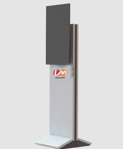 Terminale multimediale per postazione paziente touch screen - LM Realisations