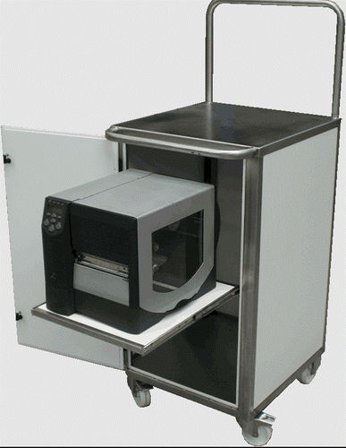 Workstation medica - MOBINOX - LM Realisations - ad altezza regolabile / mobile / a tenuta stagna