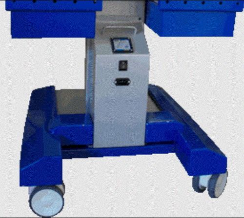 Carrello informatico medico - COFFRET ENERGIE - LM Realisations - modulare