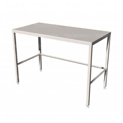 Tavolo da lavoro - TATA-S series - TEKNOMEK - rettangolare / in acciaio inossidabile