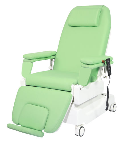Poltrona per emodialisi elettrica - PY-YD-310 - Nanning Passion Medical Equipment - a 3 sezioni / ad altezza regolabile / con poggiapiedi
